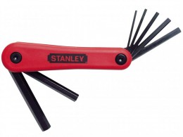 Stanley Folding Hex Key Set 7pc Mm    4 69 262 £13.99